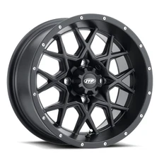 ITP Storm Wheel 14x7 4/137 Hurricane Blk 5+2 KVF700 Prairie 4X4 SRA (2004-2006)