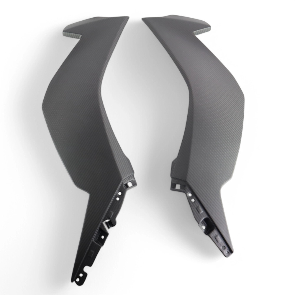 Flanc de carénage partie supérieure carbone Kawasaki ZX6R pour circuit