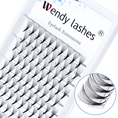 WENDY LASHES Wendy PRE MADE Russian Lashes Volume Fan Mink Eyelash Extensions Individual Lash