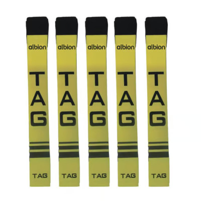 Albion Tag Rugby Gürtel gelb 10er Pack Tag Gürtel - Neu