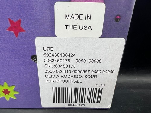 Olivia Rodrigo SOUR urban outfitters exclusive purple opaque vinyl album LP - Picture 5 of 6