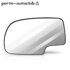 Fits 1999-2007 Silverado Sierra Driver Side View Manual Mirror Glass LH Hand