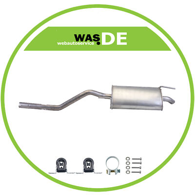 Endschalldämpfer VW CADDY II 1.4,1.6,1.9D,1.9SDI Kasten, Kombi BJ. 95-03 Auspuff