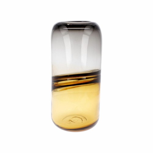 Goebel Vase Topaz Stone, Dekovase, Blumenvase, Glas, Braun, 25 cm, 23122791 - Bild 4 von 6