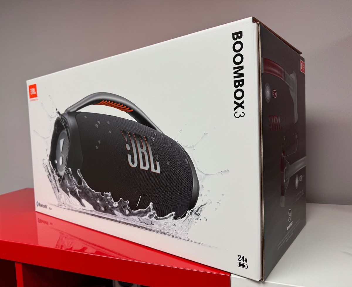 JBL Boombox 3 Portable Wireless Bluetooth Speaker Dust and