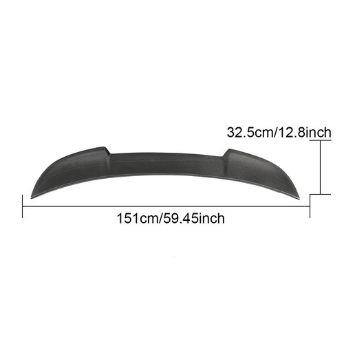 Carbon Fiber Rear Trunk Boot Spoiler Wing For Ford Mustang Coupe 15-19 Factory - Bild 11 von 11