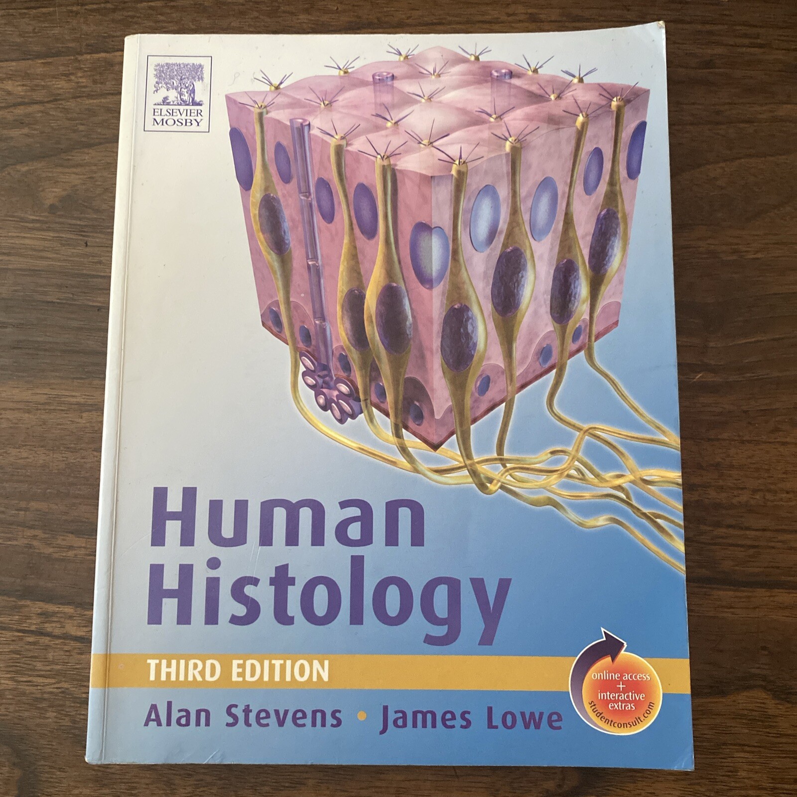 Human Histology by James S. Lowe, Alan Stevens medical student study book