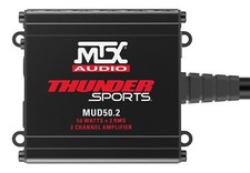 MTX MUD50.2 100w RMS 2-Channel Thunder Amplifier Amp for Polaris RZR General UTV