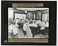 MLS  - #279 American Women Sewing for Soldiers  From Photograph    MLS166