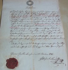 Baptism certificate Prellenkirchen 1845: Pastor Krauscher for Leopold Halkowitsch * 1814