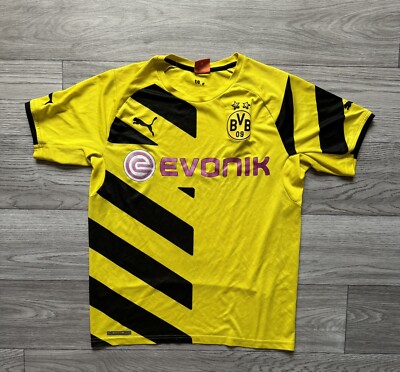 Puma BORUSSIA DORTMUND 2014/2015 HOME FOOTBALL SHIRT JERSEY PUMA