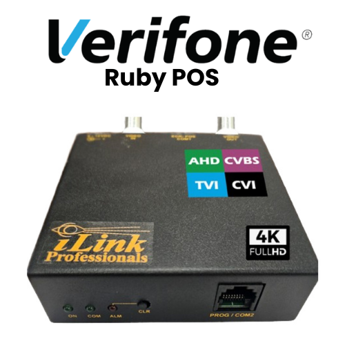 4K Ruby Point-of-Sale Text Inserter/Overlay on CCTV Video HD/TVI/CVI ...