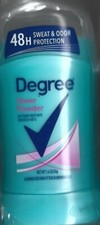 3 Degree SHEER POWDER Antiperspirant Deodorant Stick 1.6oz - Exp 11/2026