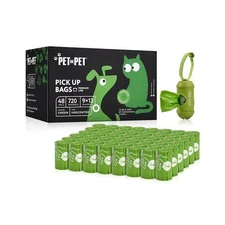 PET N PET Dog Poop Bags, USDA Certified Biobased Dog Waste Bags 360/720 Count...