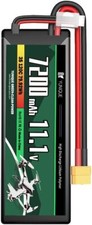 High-Performance 11.1V 7200mAh 3S LiPo Battery 120C XT90 for RC Models