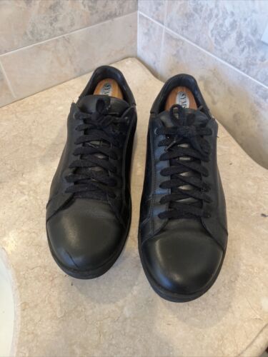 Black leather Sneaker. Zara Size 44, 11 US. Casual, dress - Picture 1 of 9