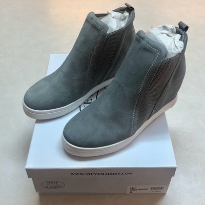 steve madden leii wedge sneaker