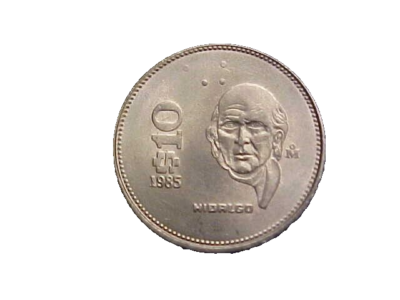 1985 Mexico 10 Pesos KM# 512 - Very Nice Choice BU Collector Coin