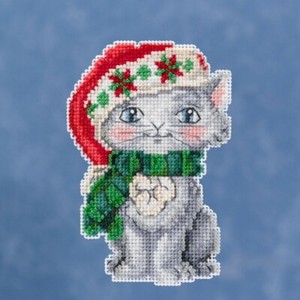 Jim Shore Mill Hill Kitty JS20-1912 Christmas Ornament Counted Cross Stitch Kit | eBay
