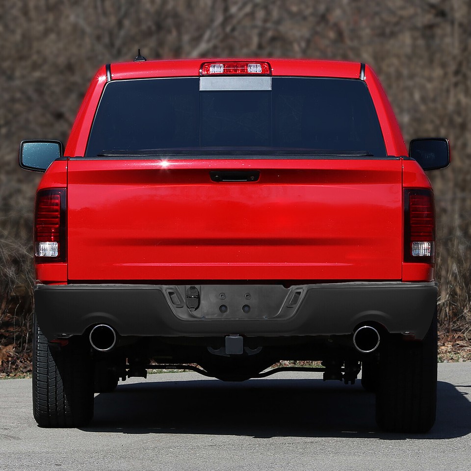 For 2009-2019 Ram 1500 2500 Dual Exhaust Rear Step Bumper w/o Sensor ...