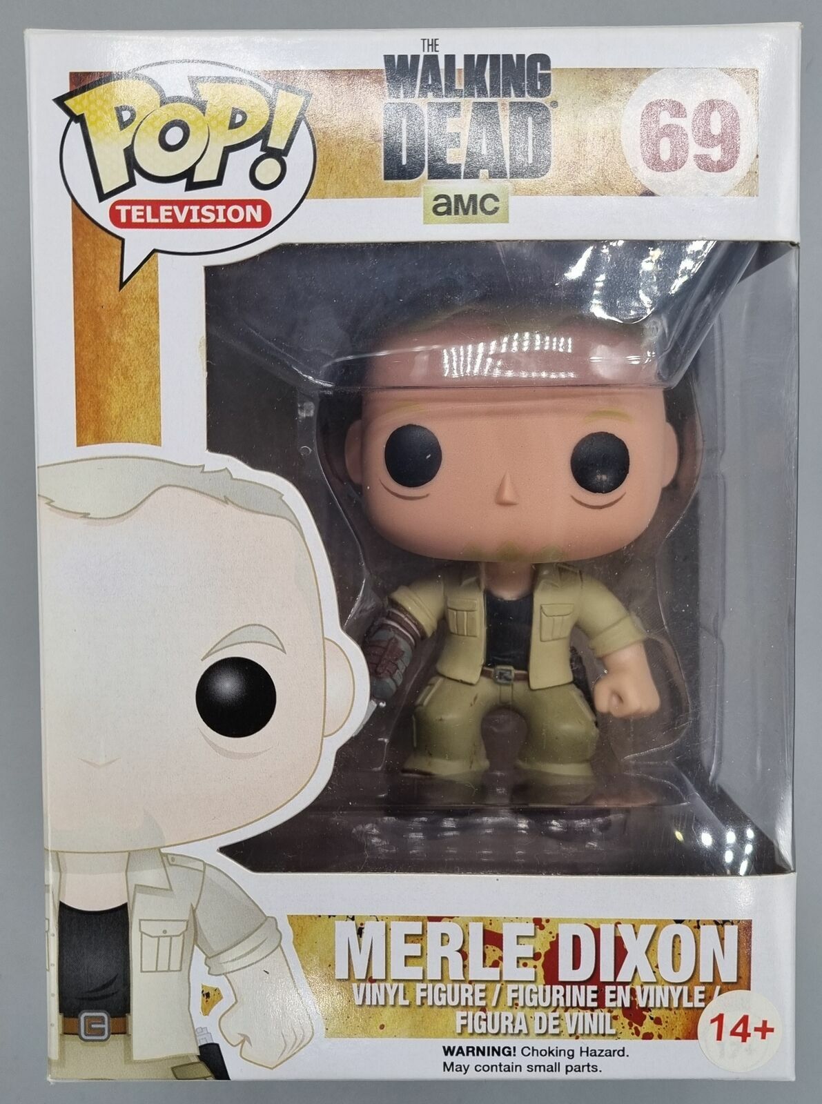 #69 Merle Dixon - Funko Pop - The Walking Dead - Includes Pop Protector