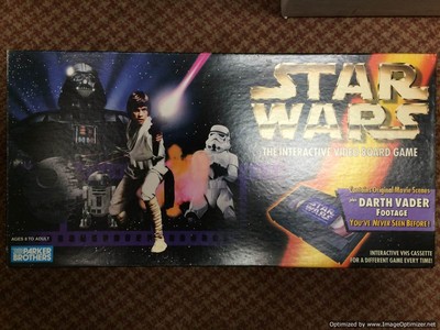 Star Wars The Interactive Board Game Parker Brothers 1996 Ebay