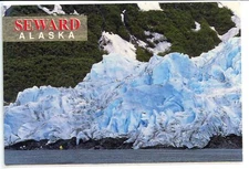 Exit Glacier Nature Trail, Seward, Alaska Postcard