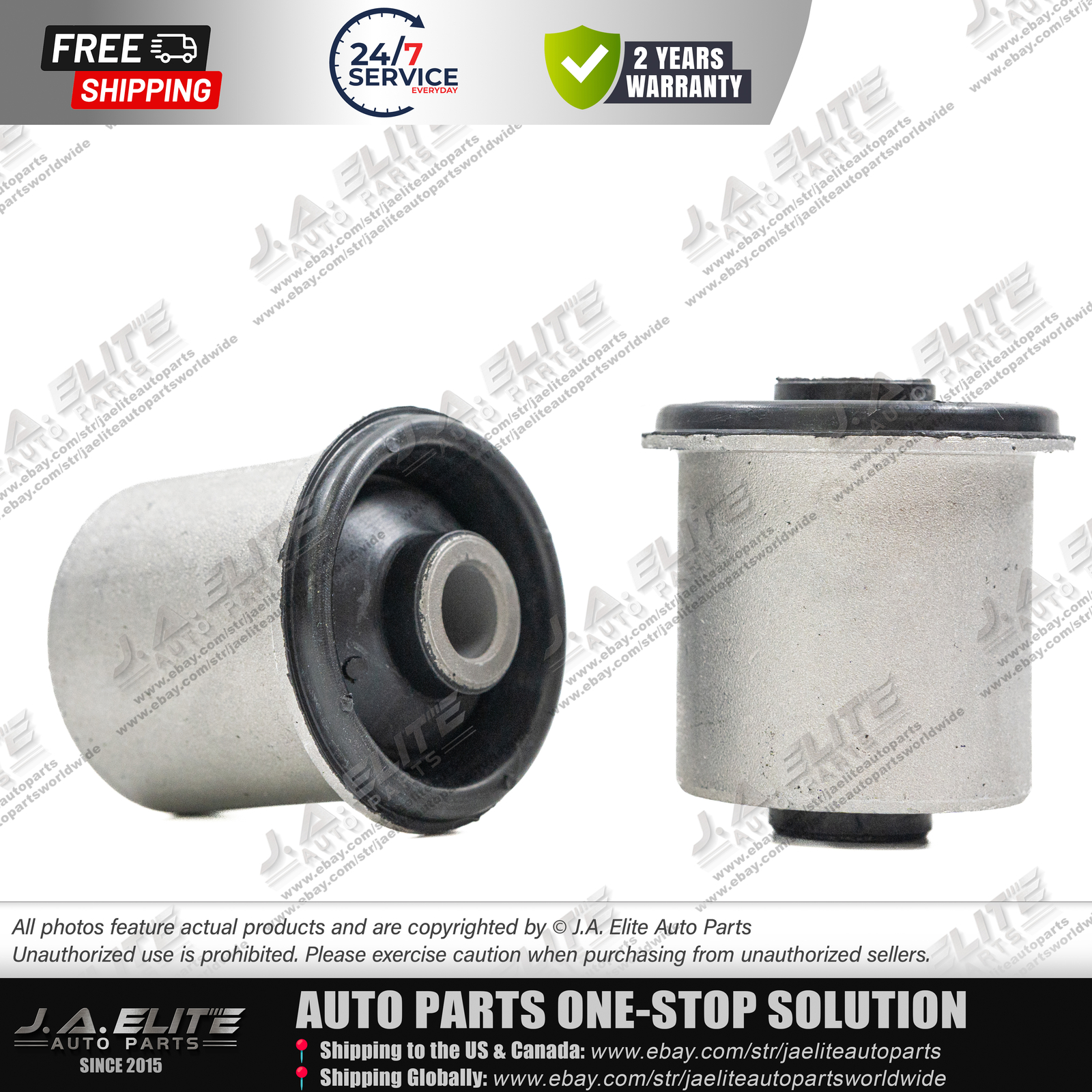 2pcs Bentley Front Upper Control Arm Bushing fit Bentley Mulsanne 3Y0407200A