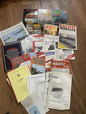 Modelleisenbahn Interesse - Bücher Katologe Zeitschriften und Konstruktionen