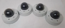 Lot of 4 Power Tested Axis Communications P3346 Dome Security Camera PoE