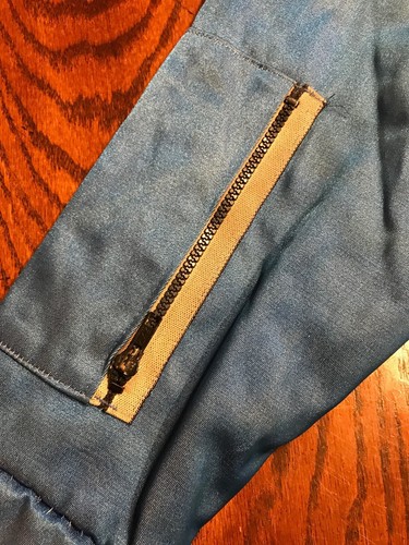 Vintage Walls Blizzard Pruf Blue Insulated Work Jacket (I1) - Picture 8 of 12