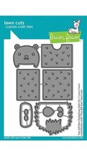 New Lawn Fawn Tiny Gift Box HEDGEHOG ADD-ON Lawn Cuts Dies LF2439