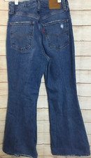 Levi's High Rise 70's Flare Mid Wash Jeans 27