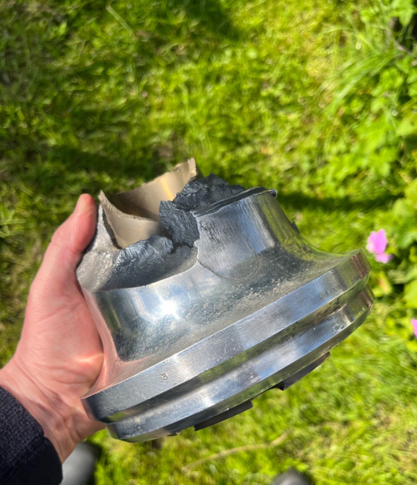 WW2 Avro Lancaster propeller relic, 617 Sqn & 1661 HCU, 1943 (Guy