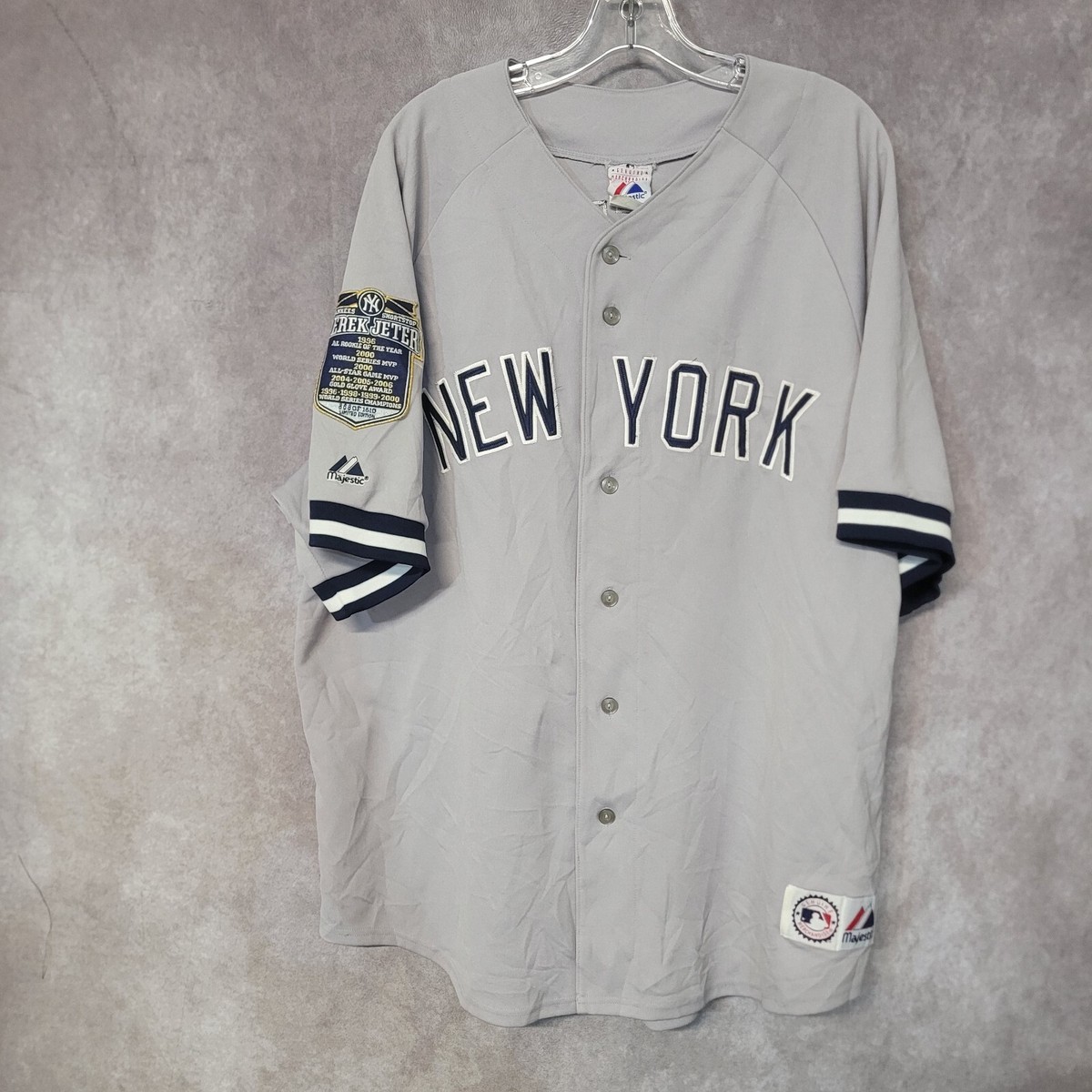 MAJESTIC 2007年 MLB オールスター ユニフォーム JETER 2 Authentic Derek Jeter 2007 All Star Jersey Yankees San