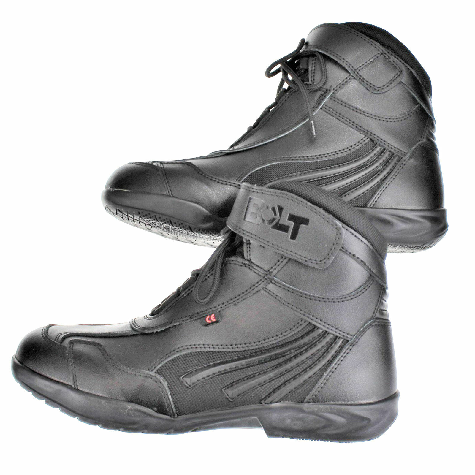 Scarpa Scarpetta Stivaletto Calzature Moto Scooter Città Sportive Pelle BOLT R22