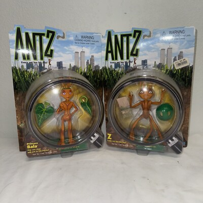 Antz Action Figures Z & Princess Bala New