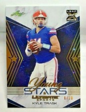 Kyle Trask 2021 Leaf Ultimate Sports Young Stars HOLO GOLD XRC RC #d 6/10 - BUCS