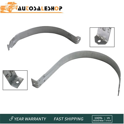 #ad Pair Fuel Tank Straps Gas Set of 2 For Ram Truck 2500 3500 Dodge 1500 2005 2008 $24.99