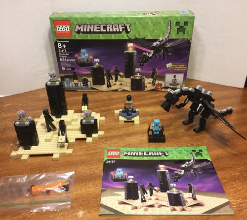 تشريع لؤلؤي سن مقارنة في يوم ما مستشفى Lego Minecraft The Ender Dragon Morthy Traiteur 70 Com