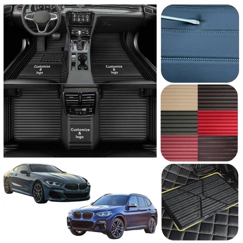 For BMW All Models Car Floor Mats Custom Auto Cargo Liner Carpet Waterproof Mats - Picture 23 of 34