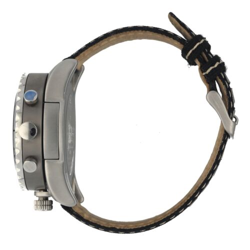 Adee Kaye AK3520-M Chronograph Titanstahl 43mm Textilquarz Herrenuhr - Bild 3 von 4
