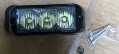 Abrams TG-300 T3 Series LED Grille Light Head White
