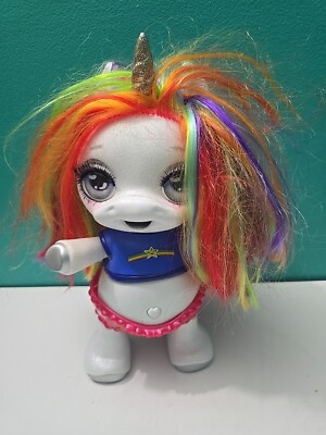 2020 Poopsie Dancing Unicorn -Rainbow Bright - Tested Working