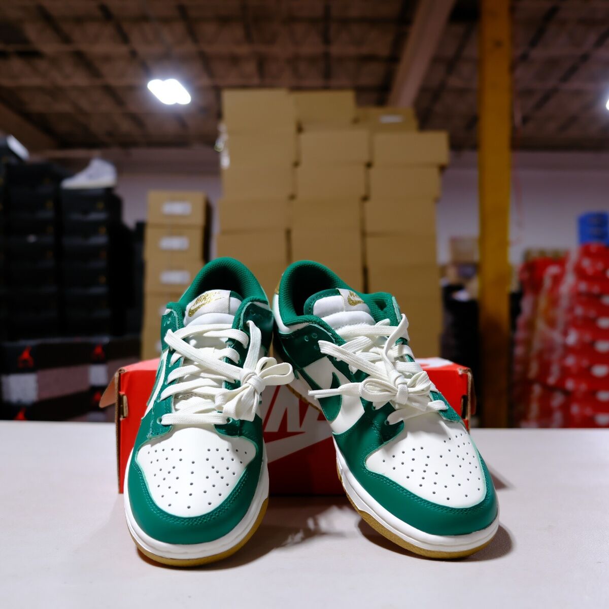 Nike Dunk Low Malachite University Gold (Women's) FB7173-131 Nike Dunk Low Malachite University Gold (Women's) FB7173-131