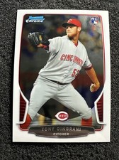 TONY CINGRANI #189 2013 Bowman Chrome QTY RC Rookie Card Cincinnati Reds