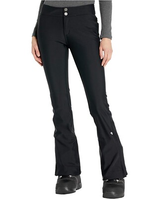 Obermeyer L53708 Womens Black Bond Insulated Softshell Pants Size 10 Reg