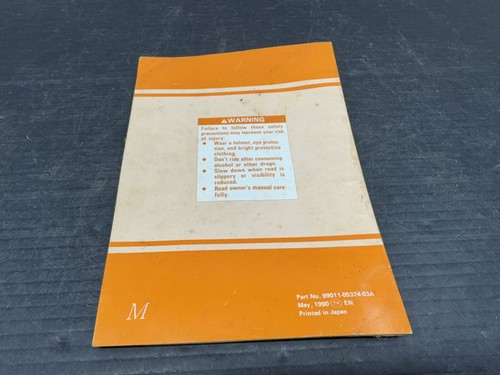 SUZUKI GN125E GN-125 ORIGINAL OWNERS MANUAL BOOK GUIDE - Picture 3 of 4