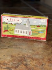 Plasticville 1950s Vintage Church