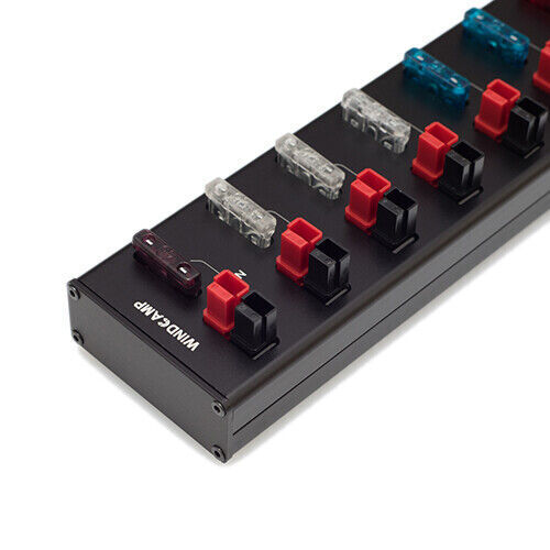 AP-8 8 Port 40A Connector Power Splitter Distributor Source Strip 8 Output HAU - Foto 8 di 10